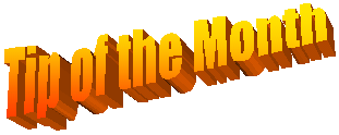 Tip of the Month